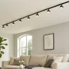 Illuminazione A Binario-Selezionato da Mazzolaluce Sistema binario 300cm nero monofase con spot gx53 orientabili