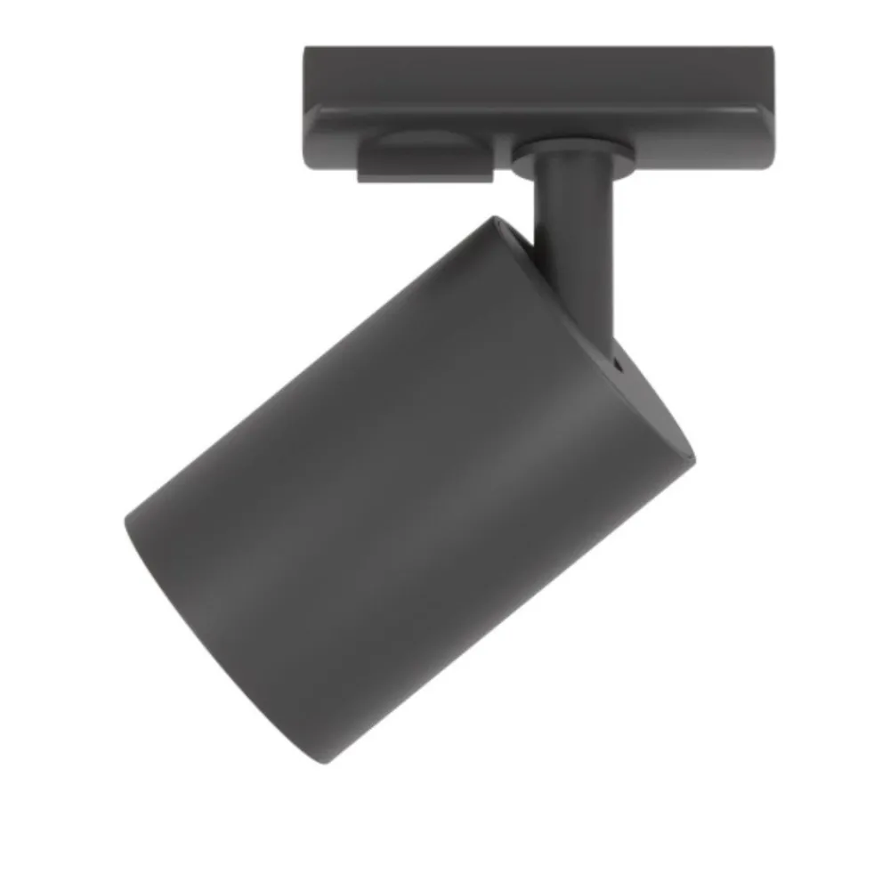 Illuminazione A Binario-Selezionato da Mazzolaluce Sistema binario e27 led 200cm monofase nero 6 spot orientabili