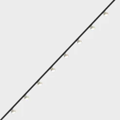 Illuminazione A Binario-Selezionato da Mazzolaluce Sistema binario elettrificato 300cm monofase con spot gx53 sabbia