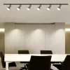 Illuminazione A Binario-Selezionato da Mazzolaluce Sistema di luci a binario 200cm oro con con 6 spot e27 orientabili