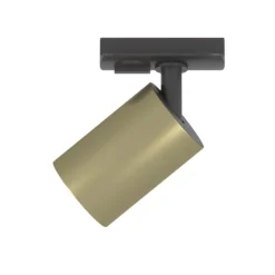 Illuminazione A Binario-Selezionato da Mazzolaluce Sistema luci a binario angolare 300cm nero oro 7 spot e27 orientabili monofase