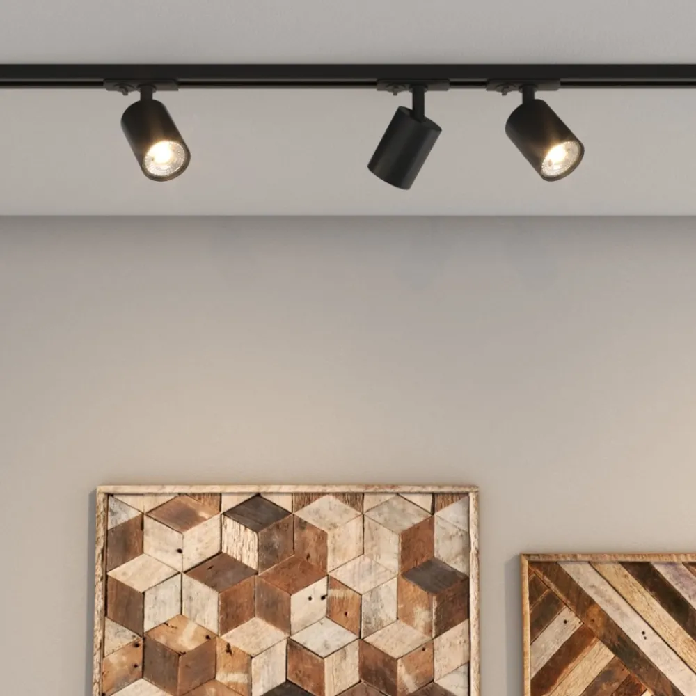 Illuminazione A Binario-Selezionato da Mazzolaluce Sistema luci a binario modulo led 40w 4000k con spot monofase