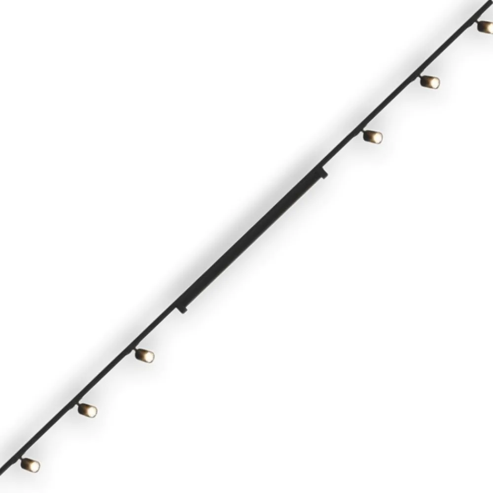 Illuminazione A Binario-Selezionato da Mazzolaluce Sistema luci a binario modulo led 40w 4000k con spot monofase