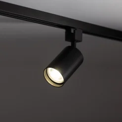 Illuminazione A Binario-Selezionato da Mazzolaluce Sistema plafoniera a binario trifase 220v nero con faretti