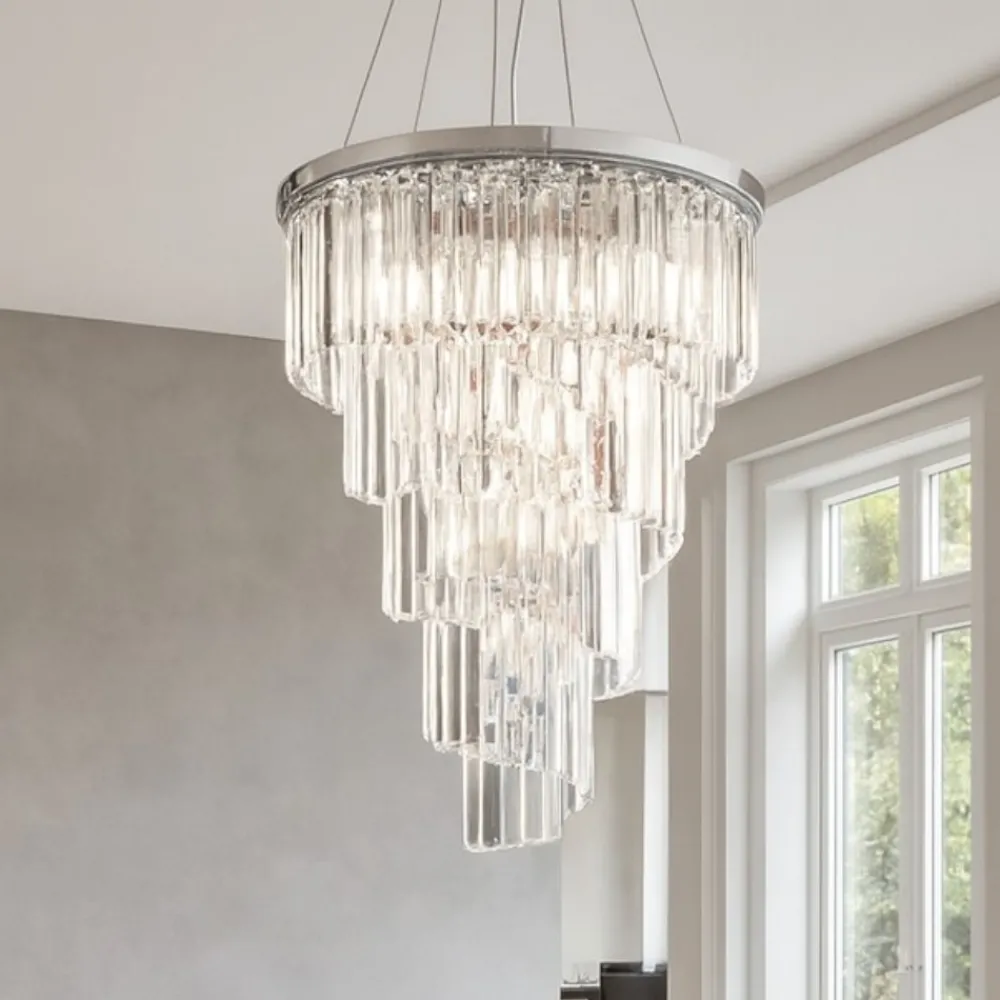 Lampadari Moderni-Ondaluce So alexander lampadario in cristallo molato