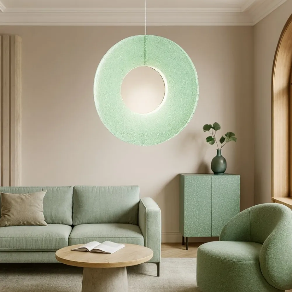 Lampadari Moderni-Ondaluce So candy lampadario vetro verde led design