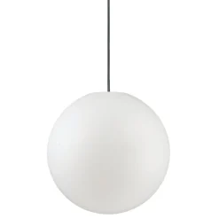 Lampadari Moderni-Ideal Lux Sole sp1 d40 lampadario sfera bianca