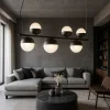 Lampadari Moderni-Ondaluce So mali nero lampadario led moderno