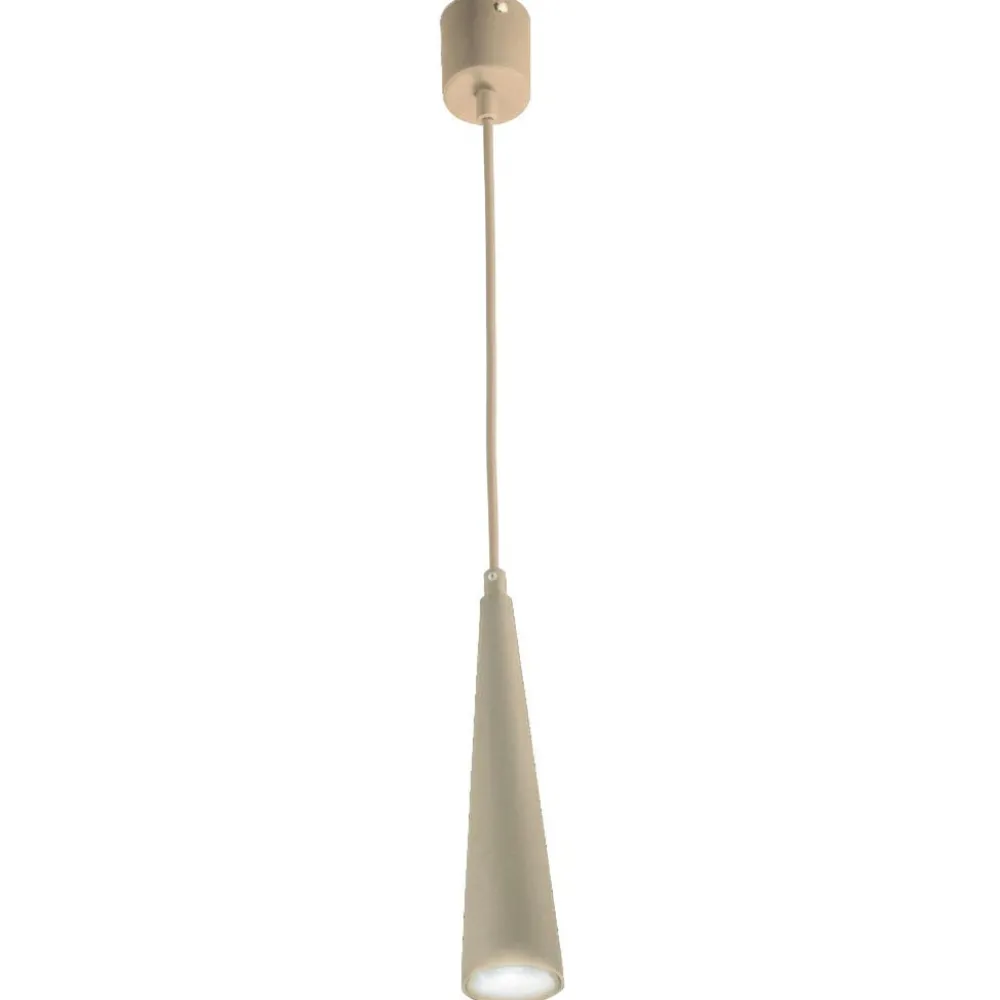 Lampade A Sospensione-Ondaluce So noa 50cm lampada sospensione oro opaco gu10