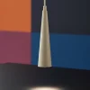 Lampade A Sospensione-Ondaluce So noa lampada a sospensione metallo oro cono rovesciato