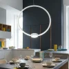 Lampadari Moderni-Ondaluce So omega pc bianco lampadario moderno led