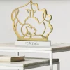 Soprammobili Moderni-Bongelli Preziosi Soprammobile fili d'amore famiglia oro h30