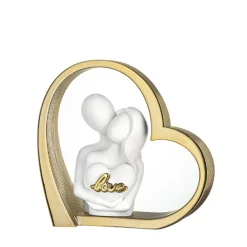 Soprammobili Moderni-Bongelli Preziosi Soprammobile moderno scultura cuore oro