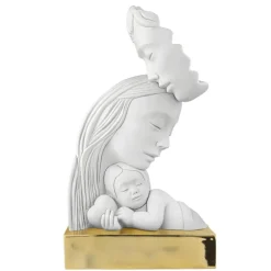 Soprammobili Moderni-Bongelli Preziosi Soprammobile scultura famiglia base oro