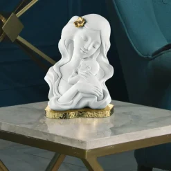 Soprammobili Moderni-Bongelli Preziosi Soprammobile scultura maternita base oro