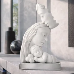 Soprammobili Moderni-Bongelli Preziosi Soprammobile scultura nascita famiglia argento