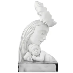 Soprammobili Moderni-Bongelli Preziosi Soprammobile scultura nascita famiglia argento
