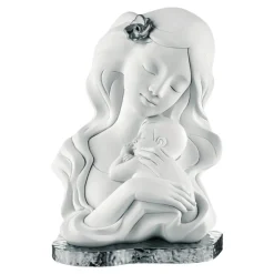 Soprammobili Moderni-Bongelli Preziosi Soprammobile statuetta nascita base argento
