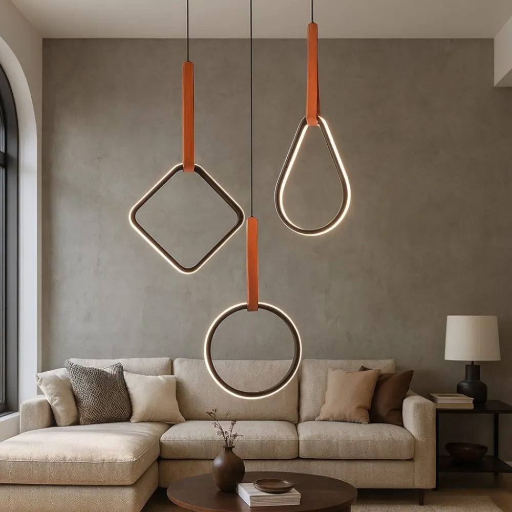 Lampadari Moderni-Ondaluce So regoli mix lampadario led design moderno