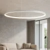 Lampadari Moderni-Ondaluce So soel 80 bianco lampadario cerchio led moderno