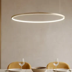 Lampadari Moderni-Ondaluce So soel 100 oro lampadario moderno cerchio led