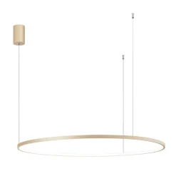 Lampadari Moderni-Ondaluce So soel 100 oro lampadario moderno cerchio led