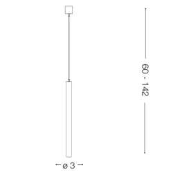 Lampade A Sospensione-Ideal Lux Sospensione led ultrathin sp d040 round bianco