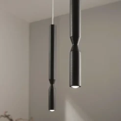 Lampadari Moderni-Ondaluce So tubic 10 lampadario multiple nero moderno