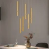 Lampadari Moderni-Ondaluce So tubic 6 lampadario oro sei luci led 3000k