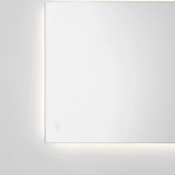 Specchi Da Parete-Selezionato da Mazzolaluce Specchio da parete rettangolare 80x60 cm touch led 3000k e antiappannamento