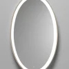 Specchi Da Parete-Vivida International Specchio ovale da parete sabbia vivida lifering touch led 28w 3000k