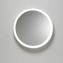 Specchi Da Parete-Vivida International Specchio rotondo da parete vivida lifering bianco touch led