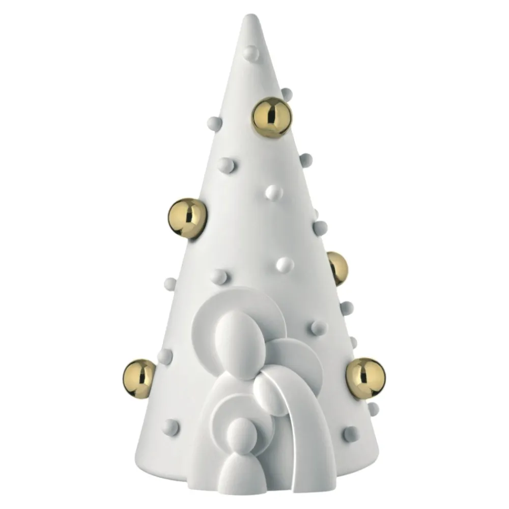 Presepi Di Natale-Bongelli Preziosi Statuetta presepe albero di natale h15 oro