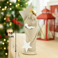 Presepi Di Natale-Bongelli Preziosi Statuina presepe di natale natività h16 nocciola