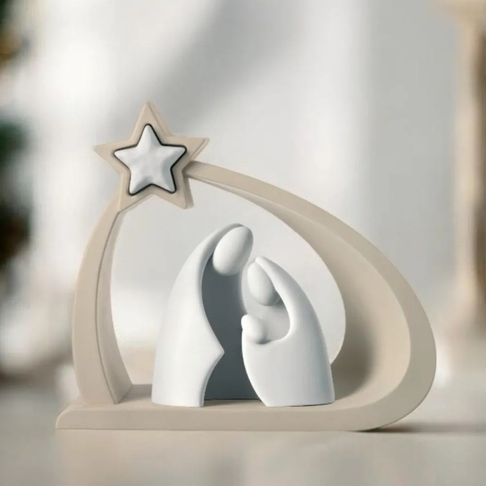 Presepi Di Natale-Bongelli Preziosi Statuina presepe di natale nativita h13 nocciola