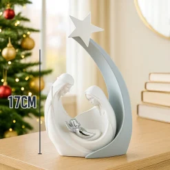 Presepi Di Natale-Bongelli Preziosi Statuina presepe di natale onda h17 carta da zucchero
