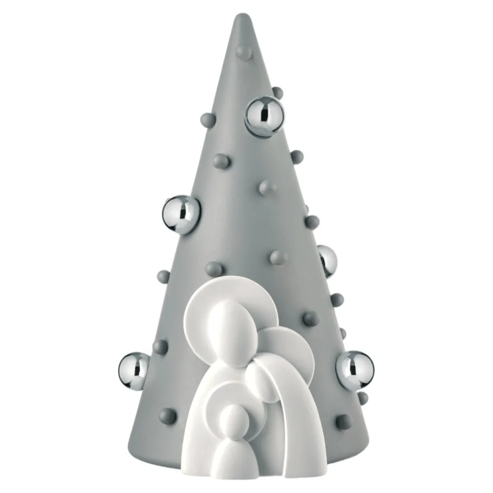 Presepi Di Natale-Bongelli Preziosi Statuina presepe natività di natale grigio h15