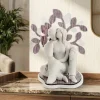 Soprammobili Moderni-Bongelli Preziosi Statuina sogno innamorati seduti albero rovere