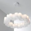 Lampadari Moderni-Stilnovo honey lampadari moderni per salotto led 2700k bianco