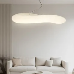 Lampadari Moderni-Stilnovo mrmagoo lampadari moderni bianco 75cm led dimmerabile
