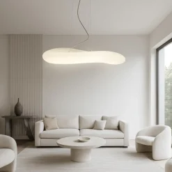 Lampadari Moderni-Stilnovo mrmagoo lampadari moderni bianco 75cm led dimmerabile