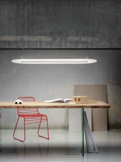 Lampadari Moderni-Stilnovo optline lampadari moderni per uffici led alluminio 47w 3000k