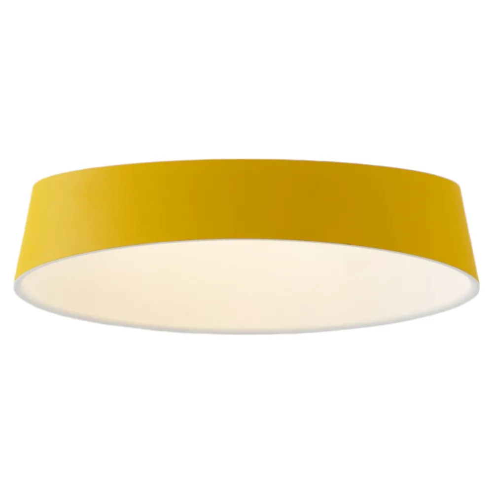 Applique Da Parete-Stilnovo oxygen applique giallo led 3000k dimmerabile moderna