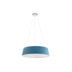 Lampadari Moderni-Stilnovo oxygen lampadario design moderno led 3000k dimmerabile azzurro