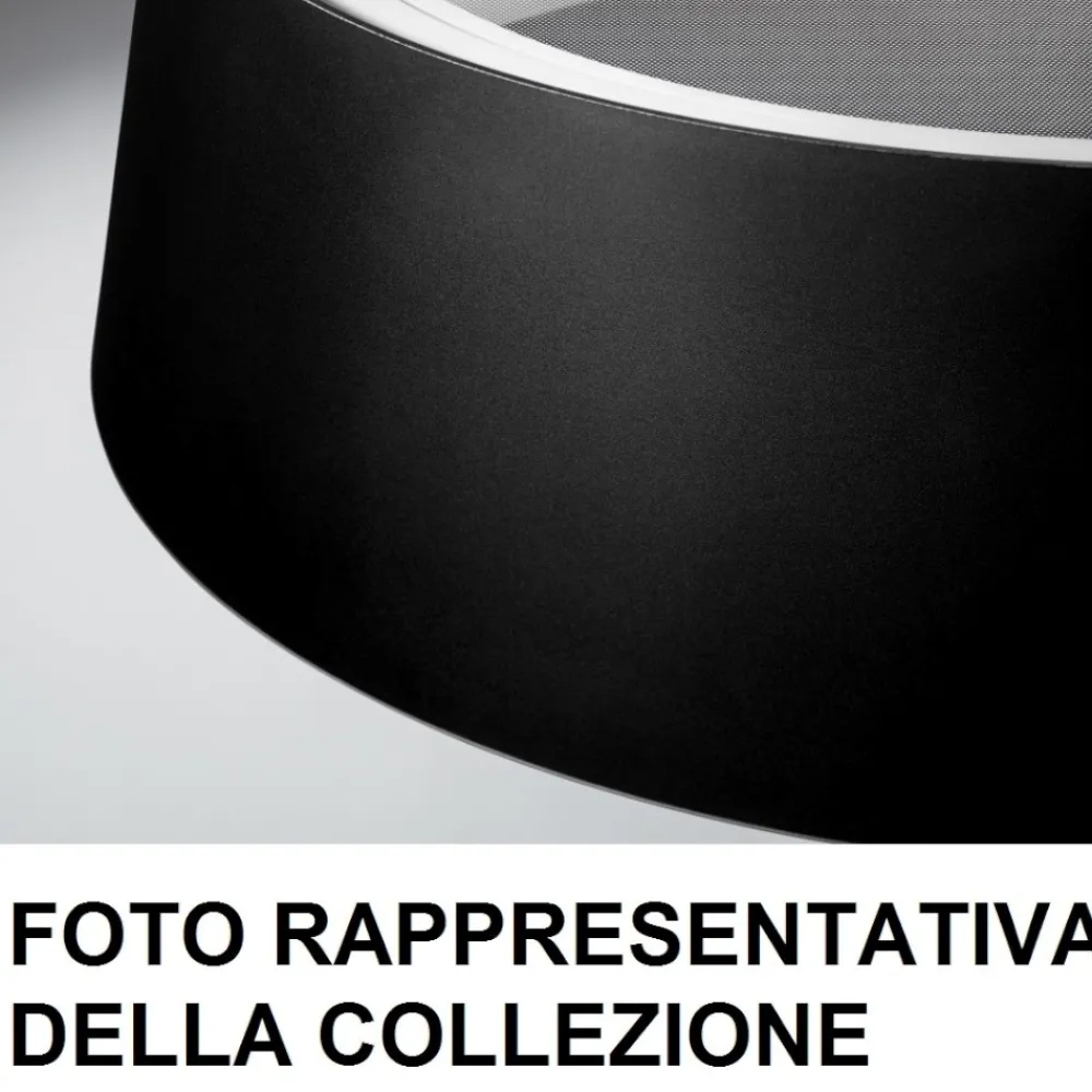 Lampadari Moderni-Stilnovo oxygen lampadario led 36w 3000k per salotto moderno