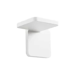Applique Da Parete-Stilnovo quad applique bianco led 18w 3000k design moderna