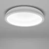 Plafoniere Moderne-Stilnovo reflexio plafoniera led 3000k tonda bianca
