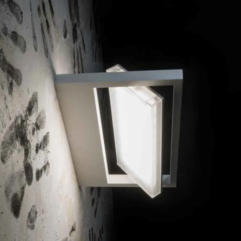 Applique Da Parete-Stilnovo tablet applique led 3000k moderno bianco