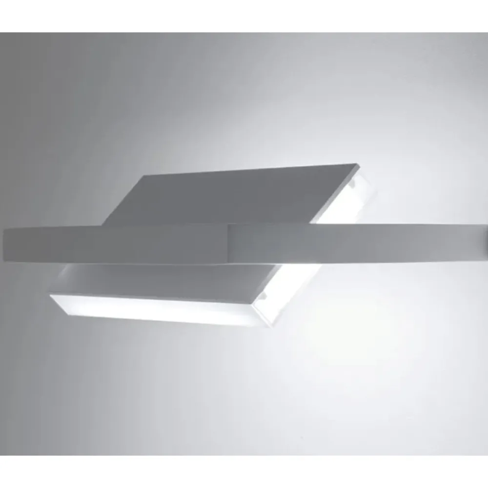 Applique Da Parete-Stilnovo tablet applique led 3000k moderno bianco