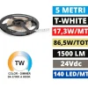 Strisce Led-Selezionato da Mazzolaluce Striscia led 24vdc bobina 5mt 17,3w-mt da 2700k a 6000k cri90